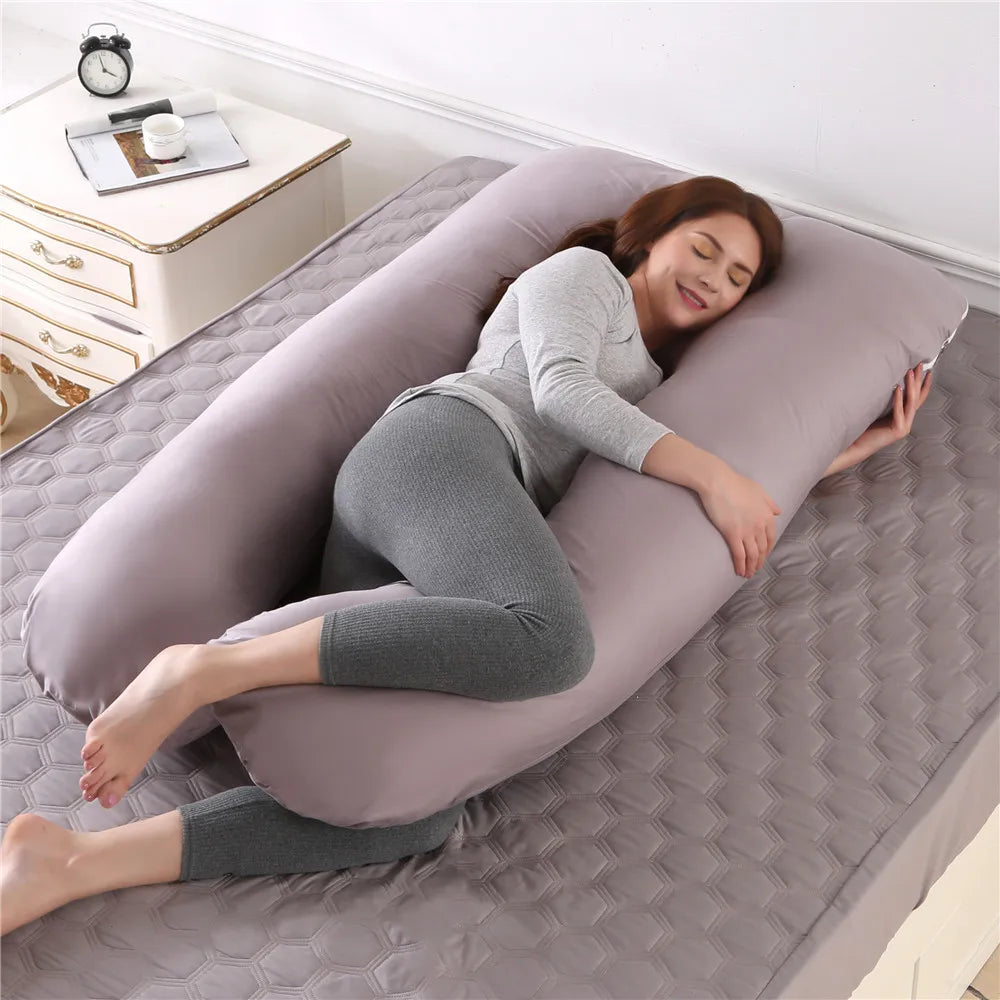 Coussin de maternité en U lavable
