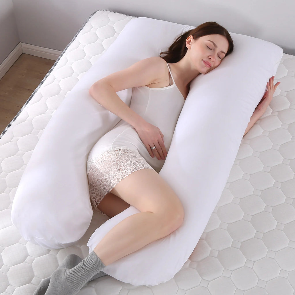 Coussin de maternité en U lavable