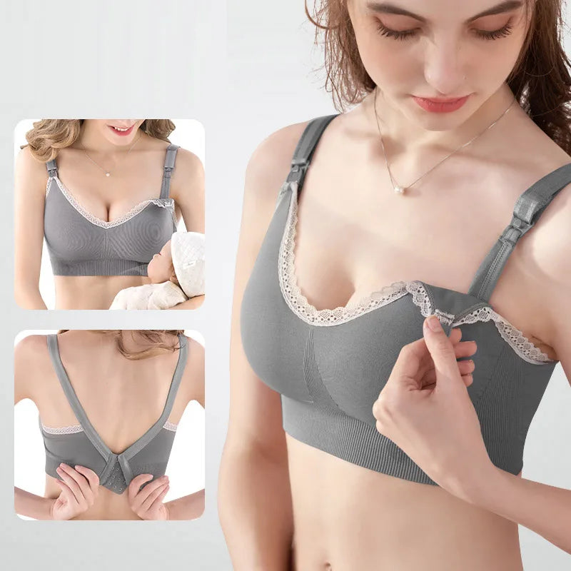 Soutien-gorge allaitement dentelle